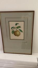 2 Schilderijen met houten lijst en op maat passe partout, Antiek en Kunst, Kunst | Schilderijen | Klassiek, Ophalen