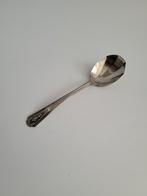 Oud bestek met merk suiker lepel schep vintage brocante, Ophalen of Verzenden, Gebruikt, Hout