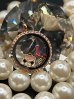 Memory locket in het thema fashion, Verzenden, Zo goed als nieuw, Roze, Overige materialen