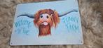 Metalen Bord - Funny Farm 20x30, Ophalen of Verzenden, Zo goed als nieuw
