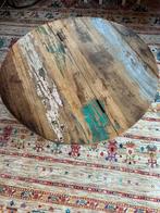 Salontafel met opbergruimte, Huis en Inrichting, Ophalen, Gebruikt, Rond, Bohemian