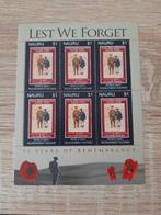 Nauru, Verzenden, Postfris