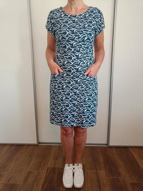 Weard Fish zomer jurk blauw mt 12 / 40 z.g.a.n., Kleding | Dames, Jurken, Zo goed als nieuw, Blauw, Knielengte, Ophalen of Verzenden
