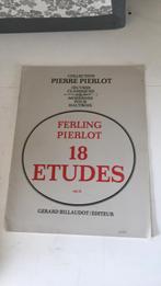 Ferling Pierlot 18 etudes op.12 hautbois hobo oboe, Muziek en Instrumenten, Ophalen of Verzenden, Zo goed als nieuw