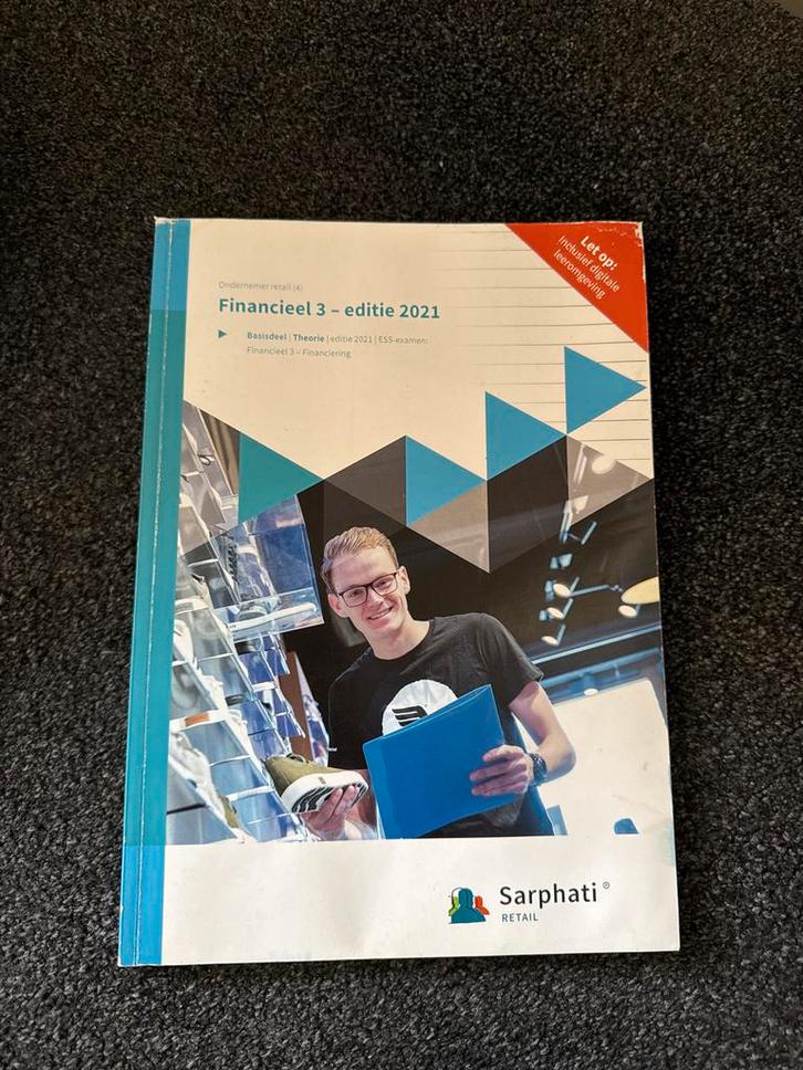 Financieel 3 - Editie 2021 - Retail, Boeken, Studieboeken en Cursussen, Zo goed als nieuw, MBO, Ophalen of Verzenden