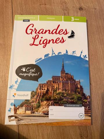 Grandes lignes 3 havo Français cahide d’activités a-b beschikbaar voor biedingen