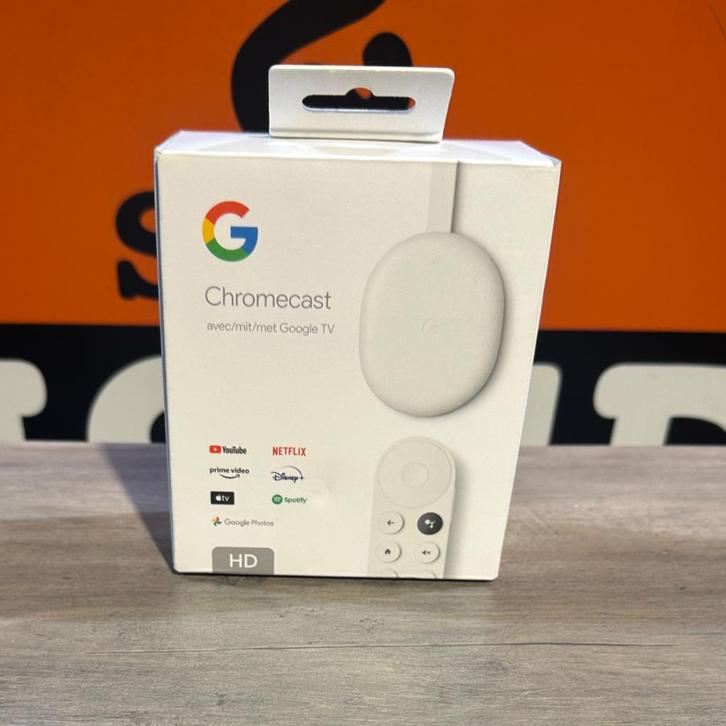 Google Chromecast HD - Garantie, Audio, Tv en Foto, Afstandsbedieningen, Zo goed als nieuw