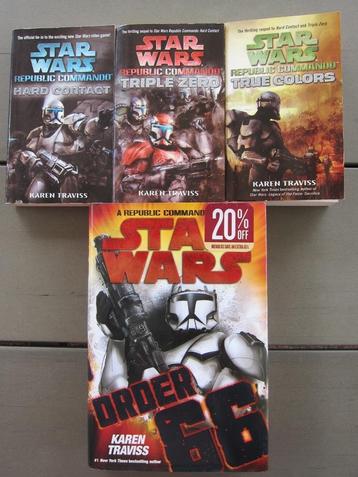 3x pocket + 1x hardcover Star Wars Republic Commando beschikbaar voor biedingen
