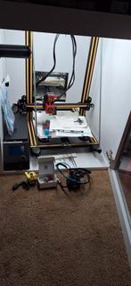Gebruikte cr10 3d printer in nette kast, Computers en Software, 3D Printers, Ophalen, Gebruikt