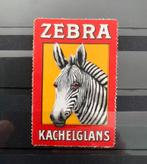 Sluitzegel Zebra Kachelglans, Verzenden, Na 1940, Gestempeld