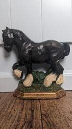 Gietijzeren beeld van Shire Horse., Ophalen of Verzenden, Zo goed als nieuw