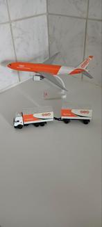 TNT Vliegtuig & Vrachtwagen Set, Overige merken, 1:50 of kleiner, Overige typen, Ophalen of Verzenden