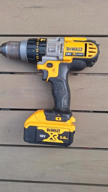Dewalt boormachine 18V XR Li-ion beschikbaar voor biedingen