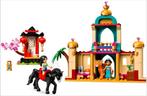 Lego Disney 43208 Jasmine en Mulan's Avontuur COMPLEET, Ophalen of Verzenden, Zo goed als nieuw, Complete set, Lego