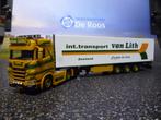 WSI Scania Next Gen Van Lith met certificaat, Hobby en Vrije tijd, Modelauto's | 1:50, Ophalen of Verzenden, Nieuw, Bus of Vrachtwagen