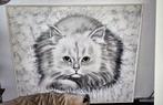 Katten schilderij, Antiek en Kunst, Ophalen