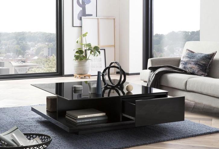 Salontafel Sabrosa in zw hg nieuw normaal 602 nu 198 euro, Huis en Inrichting, Tafels | Salontafels, Nieuw, Minder dan 50 cm, 50 tot 100 cm