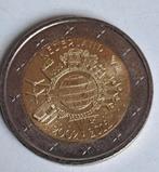 2 Euro Herdenkingsmunt Nederland 2002-2012, Ophalen of Verzenden, Koningin Beatrix, Euro's, Losse munt