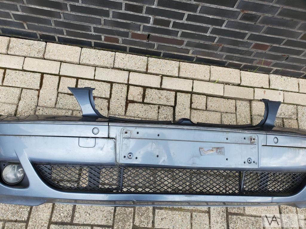 BMW 7 serie E65 facelift voorbumper met pdc  mistlampen €350, Gebruikt, Voor, Ophalen of Verzenden, Bumper