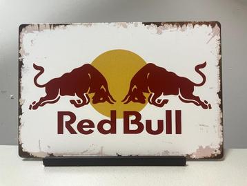 Red Bull metalen reclamebord / wandbord beschikbaar voor biedingen