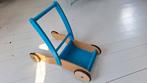 Houten Loopwagen - Blauw, Ophalen of Verzenden, Gebruikt, Duwvoertuig