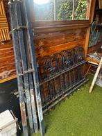 Tuinhek Frans incl. poort - 6 meter, Tuin en Terras, Ophalen, Met poort, Gebruikt, Sierhekwerk