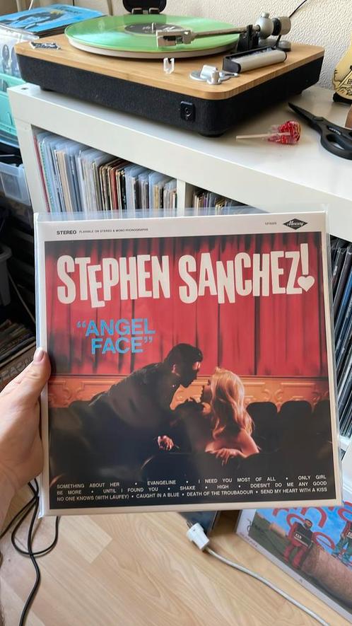 Stephen Sanchez Angel face exclusief rood vinyl | nieuw, Cd's en Dvd's, Vinyl | Pop, Nieuw in verpakking, 2000 tot heden, 12 inch