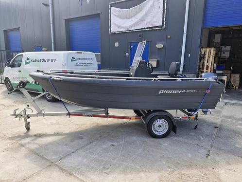 Boot Pioner 14 Active, Watersport en Boten, Vis- en Consoleboten, Zo goed als nieuw, Tot 10 pk, 3 tot 6 meter, Benzine, Buitenboordmotor