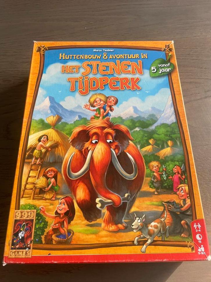 Het stenen tijdperk junior, Hobby en Vrije tijd, Gezelschapsspellen | Bordspellen, Gebruikt, Ophalen of Verzenden