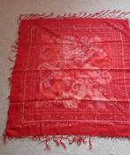 partij sjaaltjes, 3 corsages, 2 strikken : samen 20 items., Maat 38/40 (M), Ophalen of Verzenden, Sjaal, Onbekend