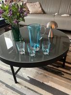 Glazen schenkkan met 3 glazen, Krosno model Bonny, Ophalen, Glas of Glazen, Nieuw, Glas