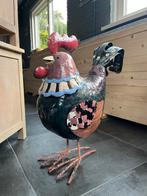 Metalen Haan Tuinbeeld - Decoratief, Ophalen, Zo goed als nieuw, Metaal, Dierenbeeld