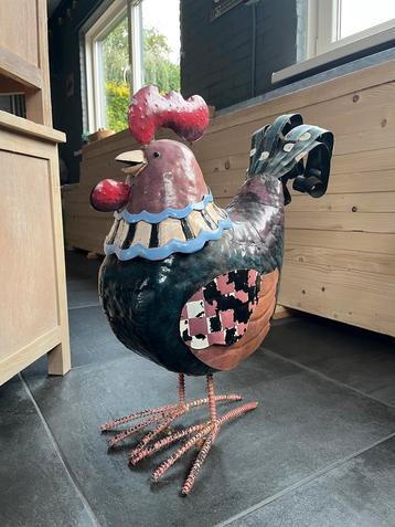 Metalen Haan Tuinbeeld - Decoratief beschikbaar voor biedingen