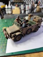 German horch met bemanning, Hobby en Vrije tijd, Modelbouw | Figuren en Diorama's, Ophalen of Verzenden, Zo goed als nieuw, 1:35 tot 1:50