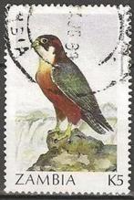 1 Vogel UIT Zambia O. ADV. no.103 X., Postzegels en Munten, Postzegels | Thematische zegels, Dier of Natuur, Verzenden, Gestempeld