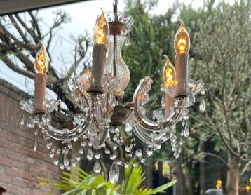 Kroonluchter 5-armig, incl. lampjes beschikbaar voor biedingen