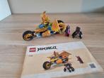 Lego Ninjago Jay's gouden drakenmotor - 71768, Kinderen en Baby's, Ophalen of Verzenden, Zo goed als nieuw