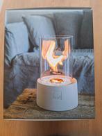 Witte Leeff Stone Fire tafelhaard (nieuw in doos), Ophalen, Zo goed als nieuw, Vrijstaande haard, Elektrische haard