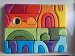 Houten Puzzel & Bouwblokken Set 2in1, Ophalen
