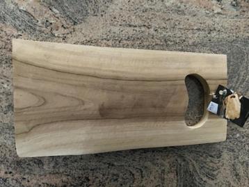Te koop: Handmake teakwood snijplank beschikbaar voor biedingen