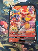 Pokémon kaarten Infernape V #SWSH252 Oversized, Ophalen of Verzenden, Zo goed als nieuw, Losse kaart