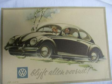 v w reclame kaart beschikbaar voor biedingen