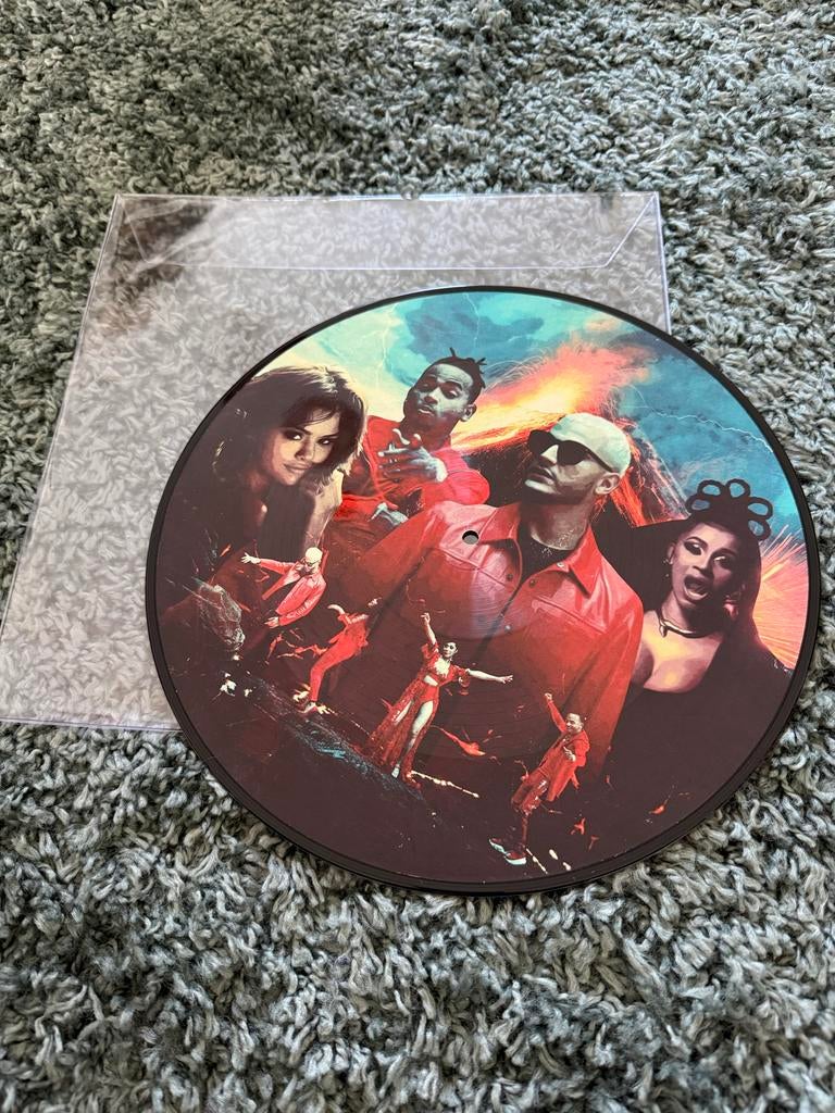 DJ Snake, Selena Gomez, Cardi B Taki Taki Picture Disc Vinyl, Ophalen of Verzenden, Zo goed als nieuw, 12 inch