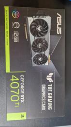 ASUS TUF Gaming GeForce RTX 4070 Ti - 12GB GDDR6X, PCI-Express 4, Nieuw, Ophalen of Verzenden, Nvidia