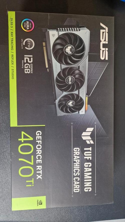 ASUS RTX 4070 Ti - 12GB GDDR6X, Computers en Software, Videokaarten, Zo goed als nieuw, Nvidia, PCI-Express 4.0, GDDR6, HDMI, DisplayPort