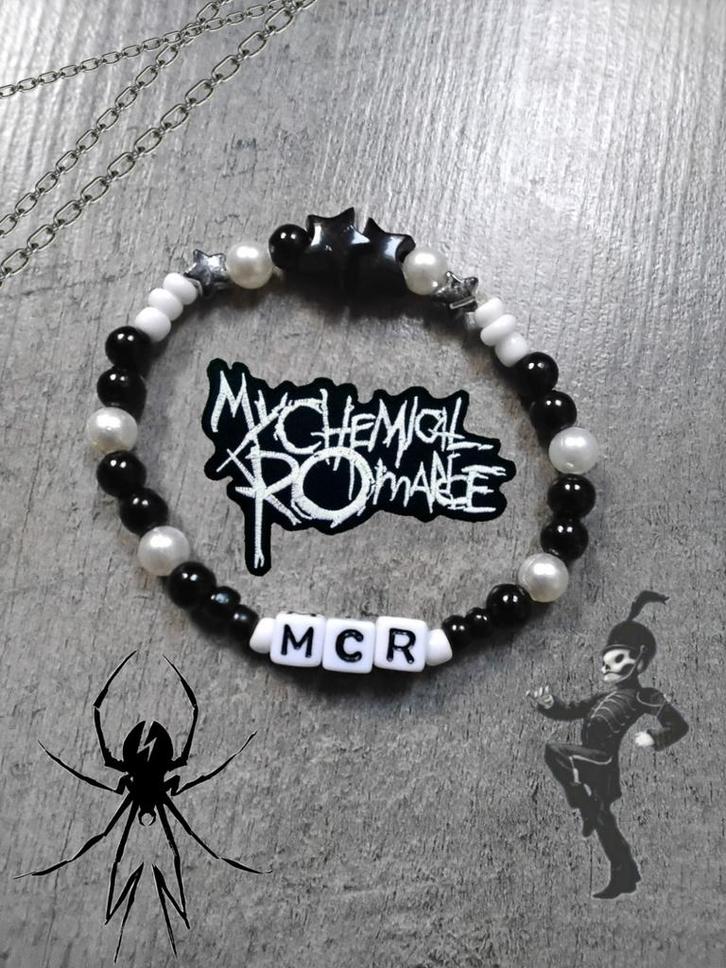 My Chemical Romance Bracelet, Sieraden, Tassen en Uiterlijk, Armbanden, Zo goed als nieuw, Ophalen of Verzenden