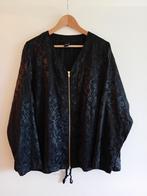 Heel mooi zwart jasje met geborduurd achterpand, Ophalen of Verzenden, Nieuw, Maat 46/48 (XL) of groter, Zwart