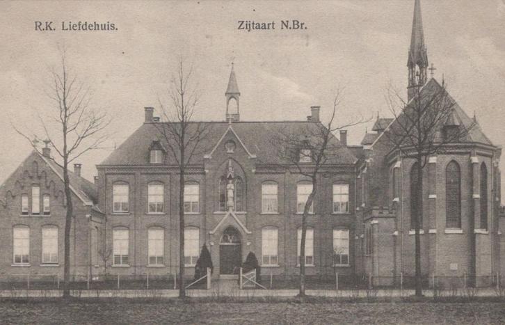 ZIJTAART - ca 1915 - RK Liefdehuis, Verzamelen, Ansichtkaarten | Nederland, Ongelopen, Noord-Brabant, Voor 1920, Verzenden