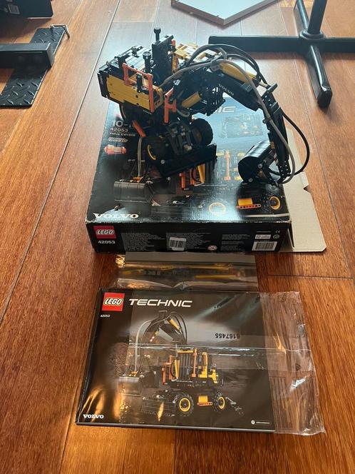 Lego volvo EW160E 42053 Graafmachine+power functies, Kinderen en Baby's, Speelgoed | Duplo en Lego, Zo goed als nieuw, Lego, Complete set