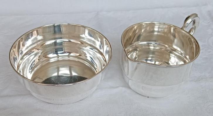 Zilveren Roomstel  830 zilver Koch & Bergfeld Bremen, Antiek en Kunst, Antiek | Goud en Zilver, Zilver, Ophalen of Verzenden